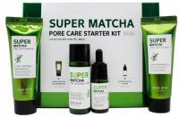 SOME BY MI Набор миниатюр для сужения пор с чаем матча  Super Matcha Pore Care Starter Kit