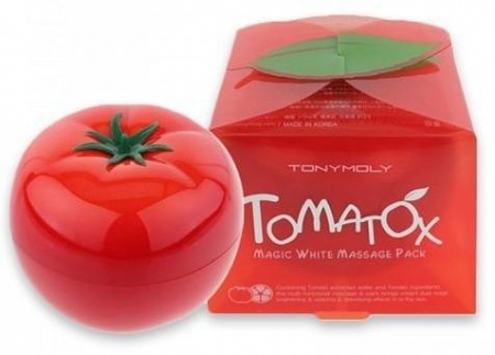 TONY MOLY Маска для лица с отбеливающим и очищающим эффектом - Tomatox Magic Massage Pack