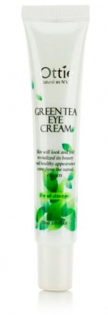 Ottie  Крем вокруг глаз с зеленым чаем Green Tea Eye Cream 