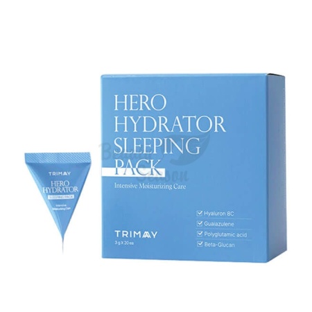 TRIMAY Ночная маска для интенсивного увлажнения Hero Hydrator Sleeping Pack 3 гр