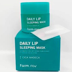фотоFARMSTAY Ночная маска для губ Daily lip sleeping mask cica madeca бьюти сизон