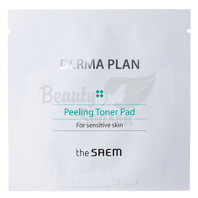 The SAEM Пилинг-пад тонизирующий Derma Plan Peeling Toner Pad (Sample)
