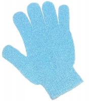 фото антицеллюлитная массажная мочалка-перчатка, body scrubbler glove  1 шт. бьюти сизон