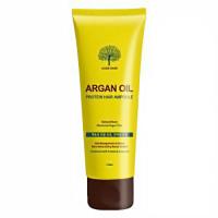 фото evas  сыворотка для волос восстанавливающая аргановое масло - argan oil protein hair ampoule 150 ml бьюти сизон