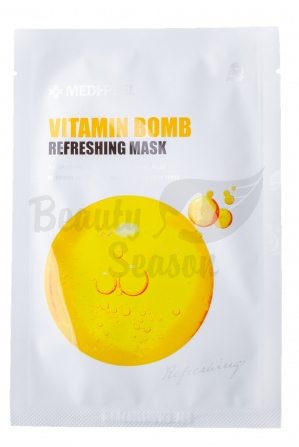 MEDI-PEEL Освежающая маска с витаминным комплексом - Vitamin Bomb, 25 мл.