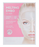 фото missha тающая маска для лица - melting embo gel mask shining  bomb бьюти сизон