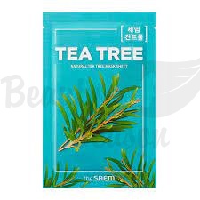 The SAEM Маска тканевая с экстрактом чайного дерева - New Natural Tea Tree Mask Sheet 21мл