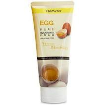 фото farmstay пенка для лица с экстрктом яиц egg pure cleansing foam, 180мл element