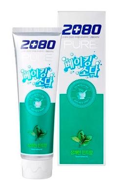 Aekyung 2080  Зубная паста с содой и мятой  Pure Baking Soda Toothpaste Mint