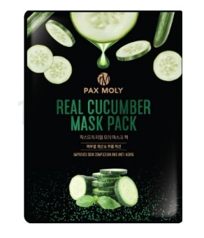 PAX MOLY Тканевая маска Огурец Real Cucumber Mask Pack