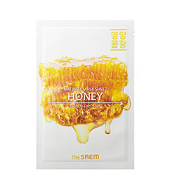 фото the saem маска тканевая с экстрактом меда -  new natural honey mask sheet 21мл beauty