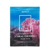 DEOPROCE Тканевая маска на основе кораллов с эффектом укрепления - Blooming Ocean Firming Mask Pack