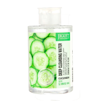 фото jigott  жидкость для снятия макияжа deep cleansing water cucumber для очищения