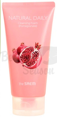 The SAEM Пенка для умывания Гранат Natural Daily Cleansing Foam Pomegranate