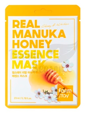 FARMSTAY Маска для лица с экстрактом Меда - Real Essence Mask Manuka Honey