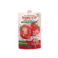 фото milatte гель для лица и тела многофункциональный - milatte fashiony tomato soothing gel pouch 50мл бьюти сизон