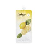 фото missha ночная маска лимон - pure source pocket pack  - lemon бьюти сизон