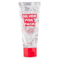 фото a'pieu маска-пленка для лица серебрянная - silver foil pack 60 ml бьюти сизон