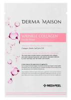 MEDI-PEEL  Антивозрастная ампульная маска Derma Maison Wrinkle Collagen Facial Mask