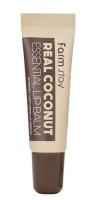 фото FARMSTAY Кокосовый бальзам для губ Real Coconut Essential Lip Balm уход за кожей
