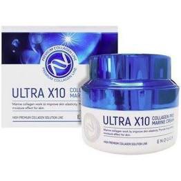 фотоENOUGH Крем для лица КОЛЛАГЕН - Ultra X10 Collagen Pro Marine Cream, 50 мл бьюти сизон