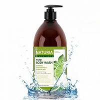 фото evas гель для душа мята / лайм - naturia pure body wash (wild mint & lime), 750 мл бьюти сизон