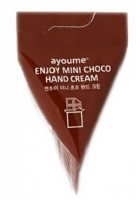 фото ayoume крем для рук шоколад - enjoy mini choco hand cream, 3гр бьюти сизон