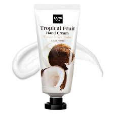FARMSTAY Крем для рук с кокосом и маслом ши - Tropical Fruit Hand Cream Coconut & Shea Butter 50ml 