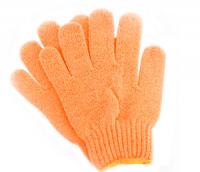 фото антицеллюлитная массажная мочалка-перчатка, body positive 1 шт. бьюти сизон