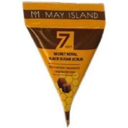 MAY ISLAND 7 Days Скраб для лица  Secret Royal Black Sugar Scrub 5g