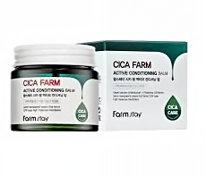 фотоFARMSTAY Интенсивный увлажняющий крем с Центеллой - Cica Farm Active Conditioning Balm 80gr бьюти сизон