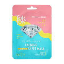 фото tok tok  успокаивающая тканевая маска для лица - calming facial sheet mask beauty