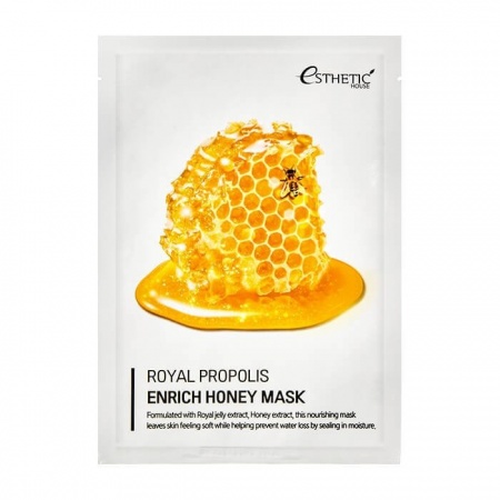 фото esthetic house питательная маска на основе экстракта меда - royal propolis enrich honey mask 25 ml beauty