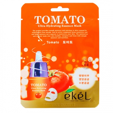 EKEL Маска с экстрактом томата - Tomato Ultra Hydrating Essence Mask