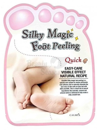 CALMIA  Пилинг для ног - Silky Magic foot peeling
