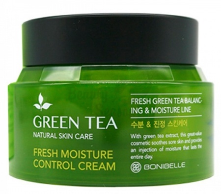 ENOUGH Увлажняющий крем с экстрактом зеленого чая Bonibelle Green Tea Fresh Moisture Control Cream