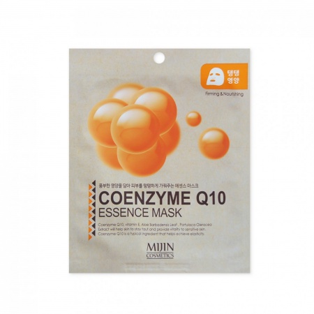 MIJIN Cosmetics Маска для лица тканевая коэнзим - COENZYME Q10 ESSENCE MASK 25гр