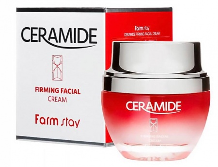 FARMSTAY Крем век увлажняющий с церамидами - Ceramide Firming Facial Eye Cream
