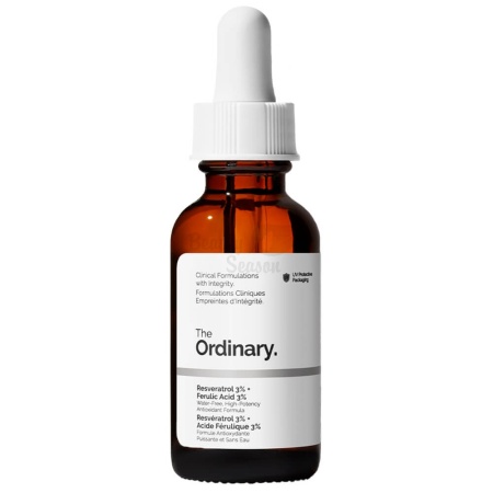 The Ordinary Антиоксидантная сыворотка с ресвератролом Resveratrol Serum 3% + Ferulic Acid 3%, 30 мл