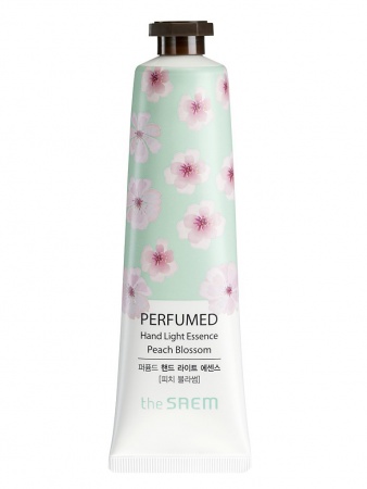 The SAEM Крем для рук парфюмированный - Perfumed Hand Light Essence- Peach Blossom 30мл   