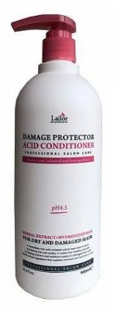 LA'DOR Кондиционер для поврежденных волос - Damaged Protector Acid Conditioner, 900мл
