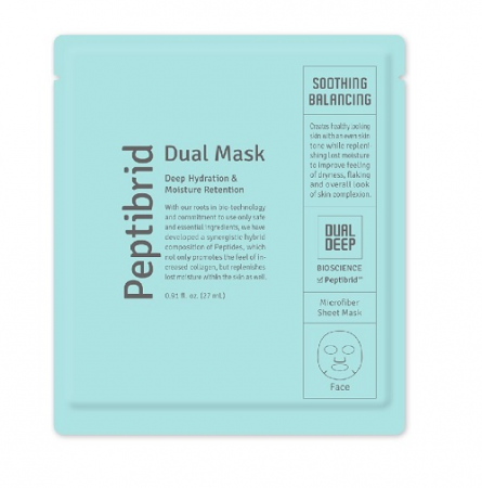 фото vitabrid c12 маска с успокаивающая и восстанавливающая  - peptibrid dual mask sooting & balancing beauty