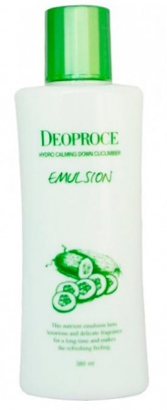 DEOPROCE Эмульсия успокаивающая с экстрактом огурца Hydro Calming Down Cucumber Emulsion