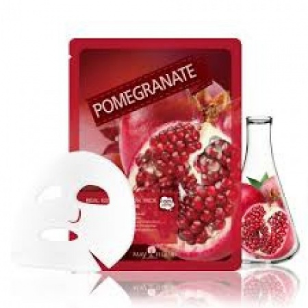 MAY ISLAND Маска для лица гранат - Real Essence Pomegranate Mask Pack