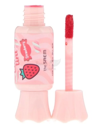 The SAEM Тинт-конфетка для губ 02 Клубника Saemmul Mousse Candy Tint 02 Strawberry