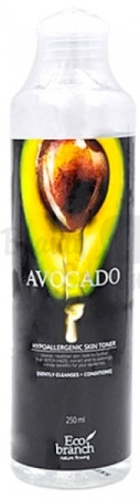 фотоEco Branch Тонер для лица с экстрактом авокадо Avocado Hypoallergenic Skin Toner бьюти сизон