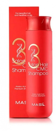Masil Восстанавливающий шампунь 3 Salon Hair CMC Shampoo  (300 ml)