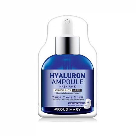 фото proud mary  aмпульная маска с гиалуроновой кислотой - hyaluron ampoule mask pack 25 gr beauty