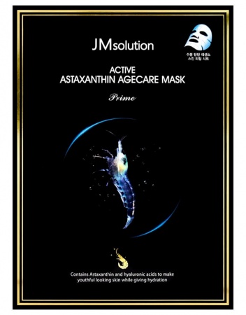 JMSolution Антиоксидантная тканевая маска Active Astaxantine Agecare Mask Prime 