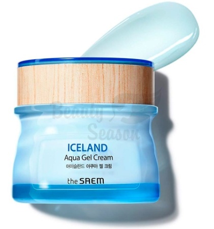 The SAEM Крем-гель для лица увлажняющий Iceland Aqua Gel Cream